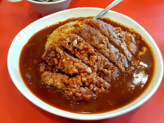 排骨カレーチャーハン