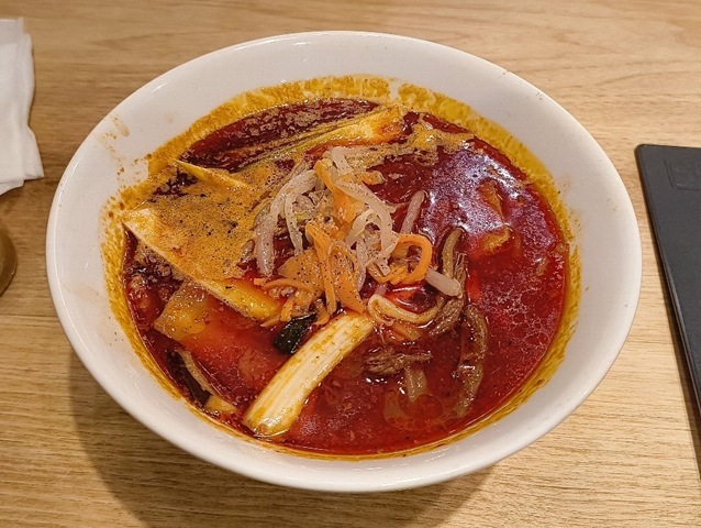 ユッケジャン辛温麺