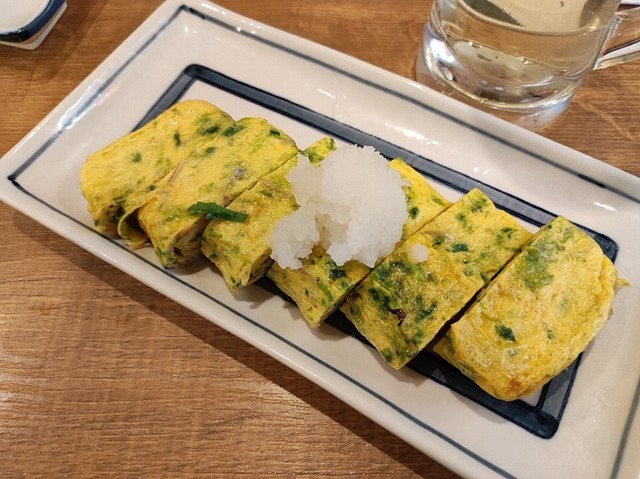 しらすと海苔の玉子焼き