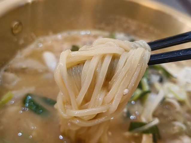 ラーメンも少しだけ