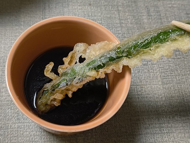 アスパラガス（天ぷら）