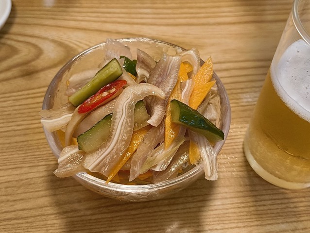 豚耳冷菜