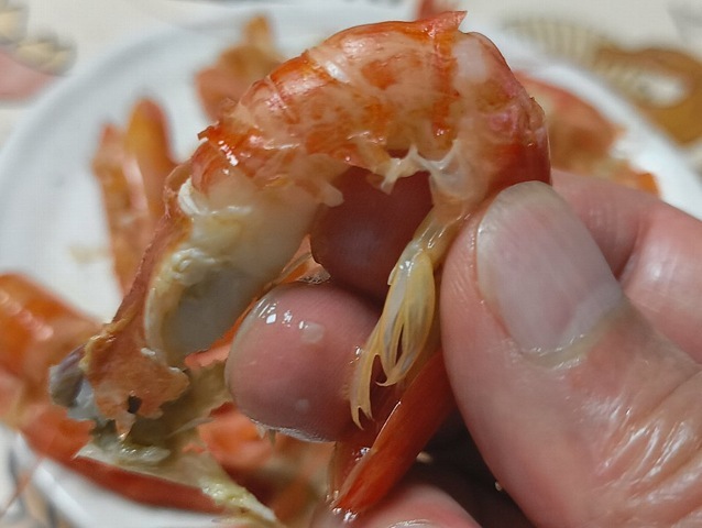 頭のはらわたのところが抜群にうまいのである（笑）
