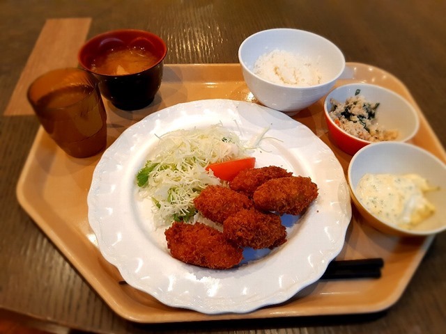 カキフライ定食