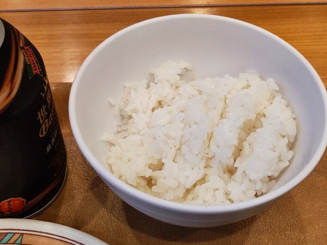 ご飯は3分の1