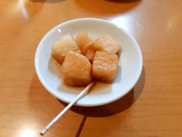 大根の漬物