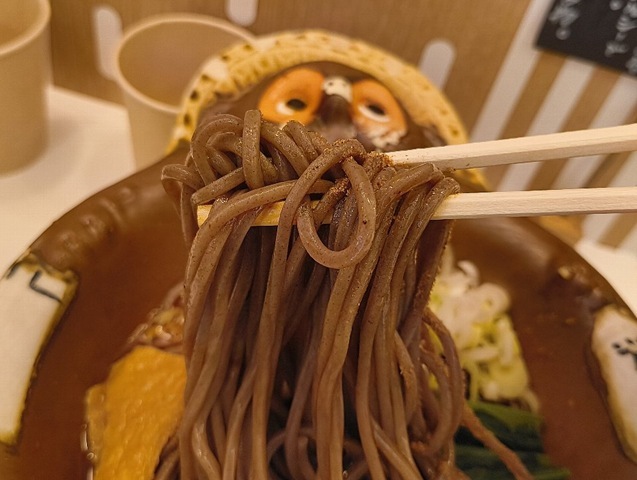 蕎麦を手繰ってみる