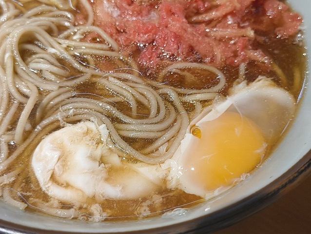 玉子の熱変化が見事だ