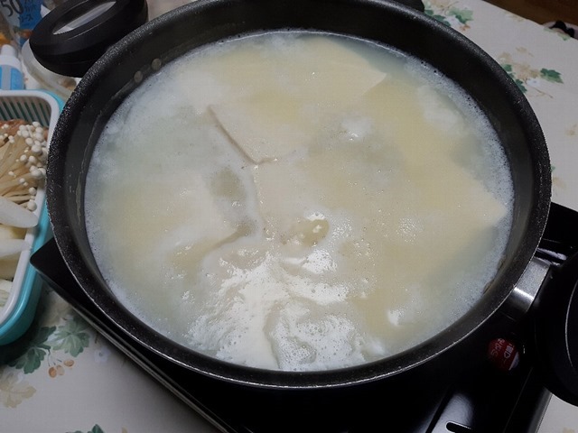 温泉湯豆腐（完成）