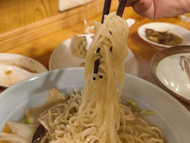 タンメンを食べる