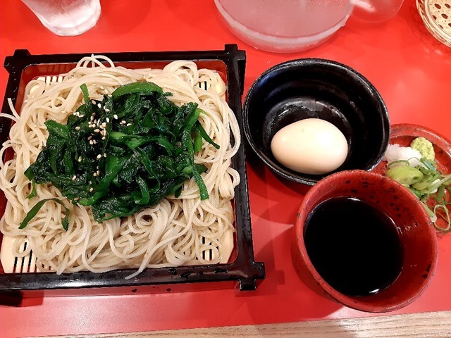 ニラ蕎麦