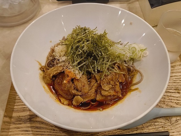 肉そば冷 肉そば冷