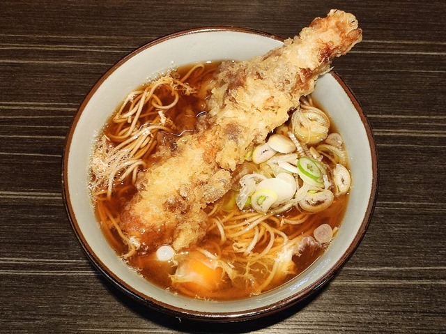 ちくわ天玉そば