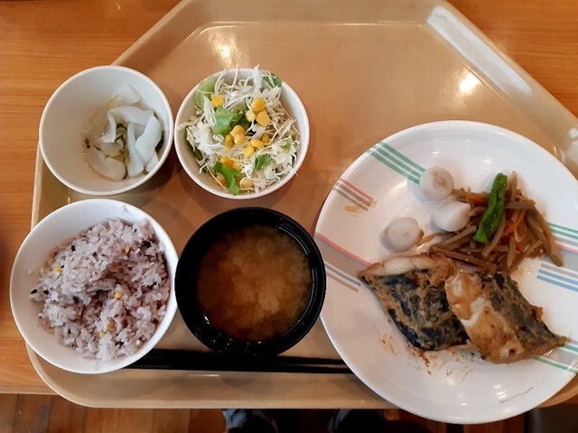 さごしのねぎみそ焼き定食