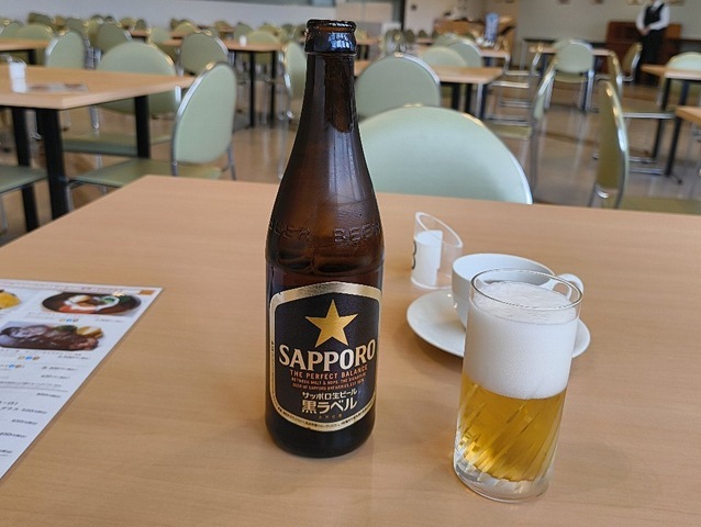 今日のビールは黒ラベル