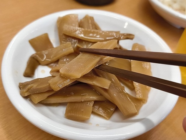 メンマで吞む