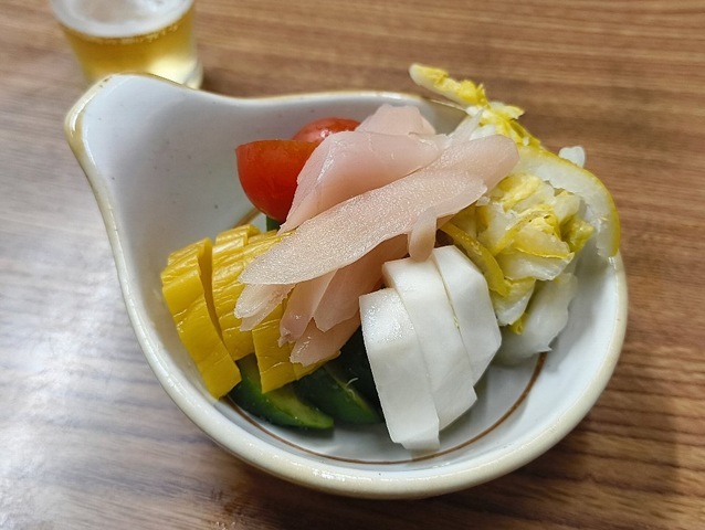 おしんこ盛り合わせ