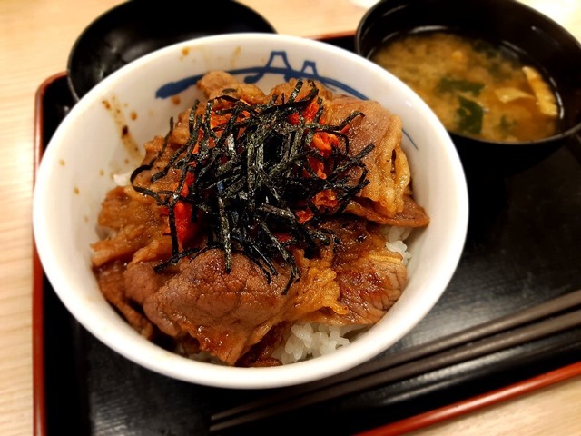 キムカル丼増量並