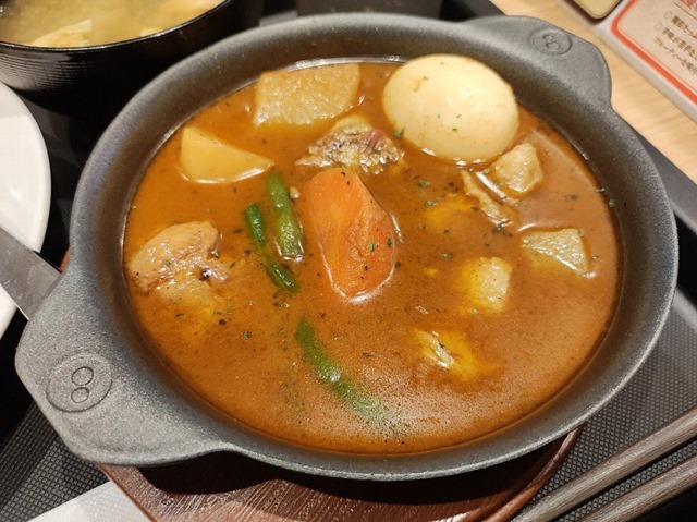 チキンとごろっと野菜のスープカレー