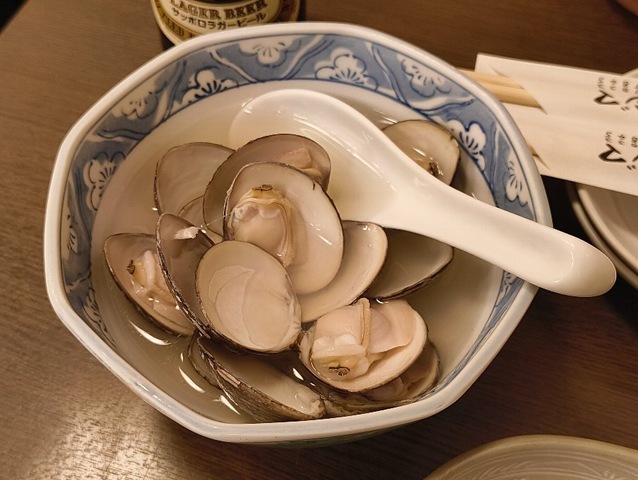 はまぐりの酒蒸し
