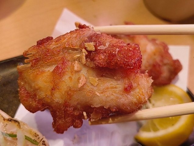 とらふぐアラの唐揚げ