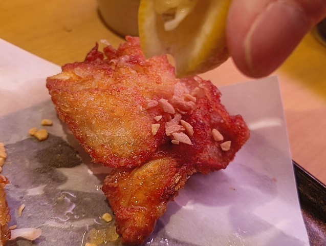 とらふぐアラの唐揚げ