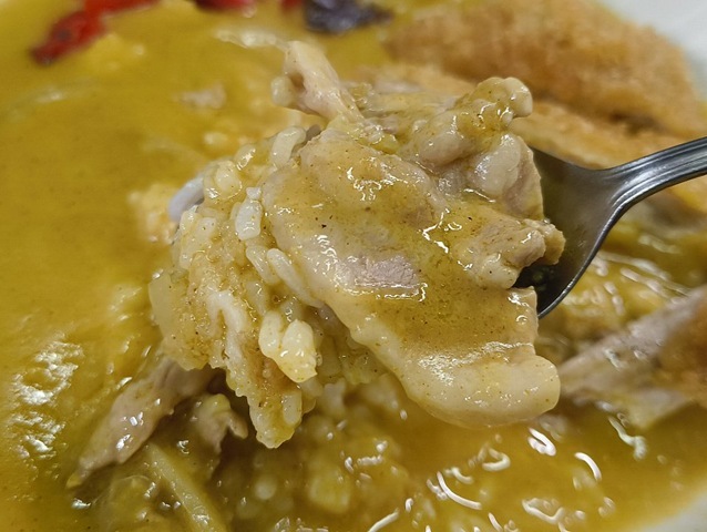 豚肉と玉ねぎもフツーに入っている