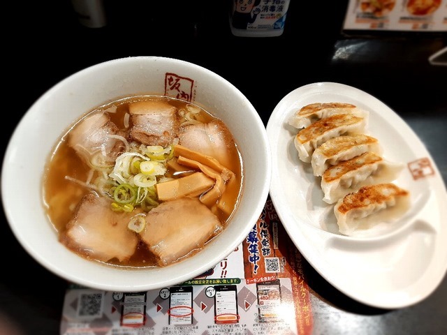 ラーメンと餃子