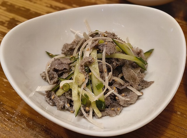 センマイ刺し