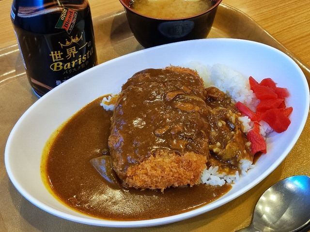 3日目のカツカレー（ごはん1/3）