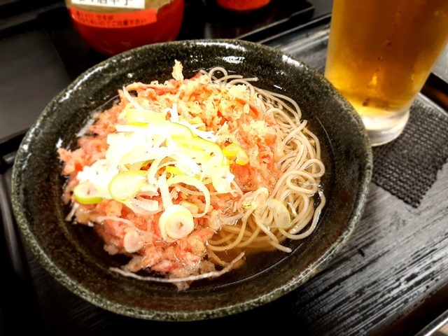 崩れてゆく紅しょうが天