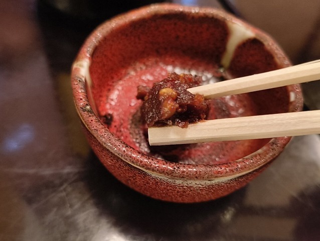 蕎麦味噌がうまい