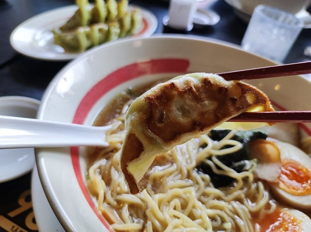 ベシタブル餃子も食べるのだ