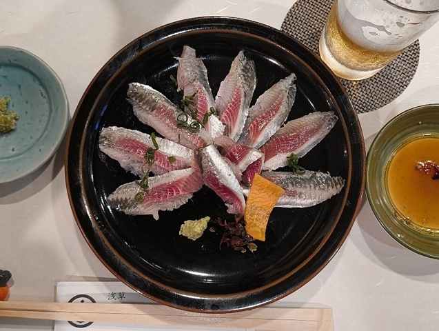 いわしのお造り