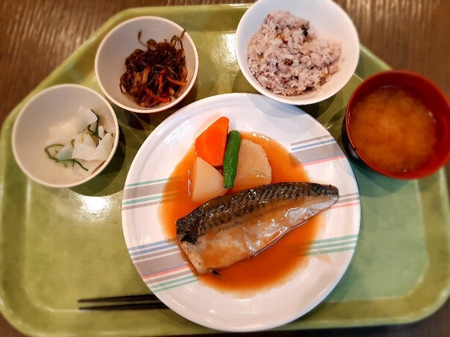 サバの味噌煮定食