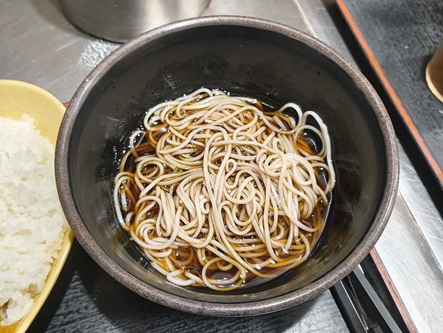 ハーフそば（冷）