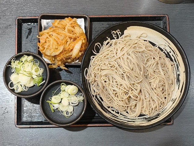 2枚もりとかきあげ