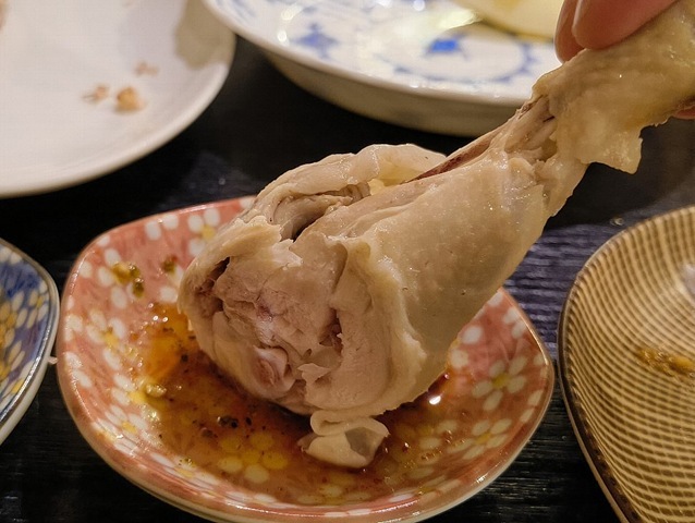蒸し鶏