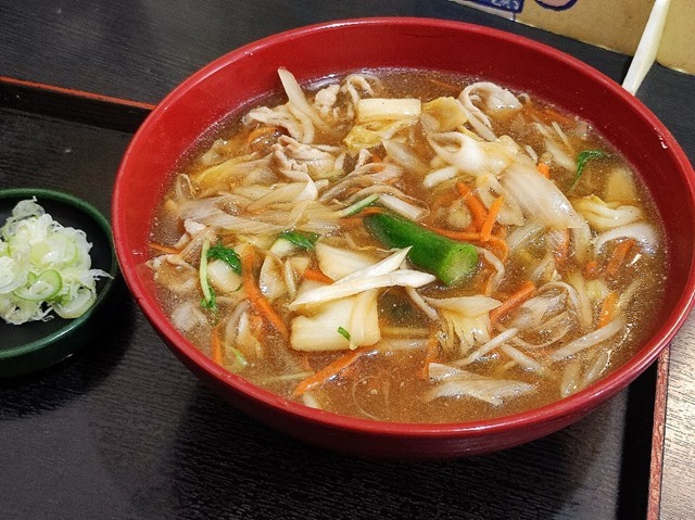 肉野菜あんかけ中華