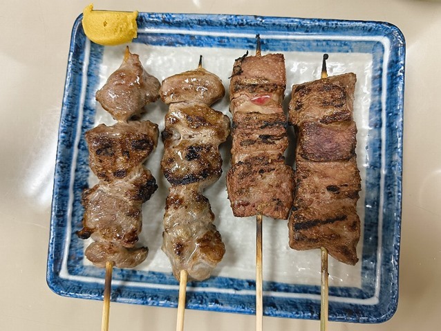 レバーとカシラ