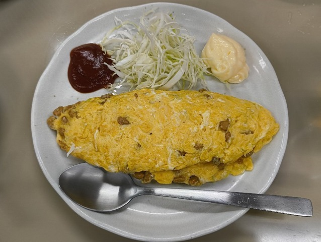 納豆オムレツ