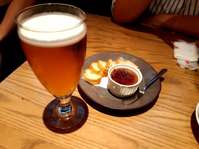 ビール＆白レバームース