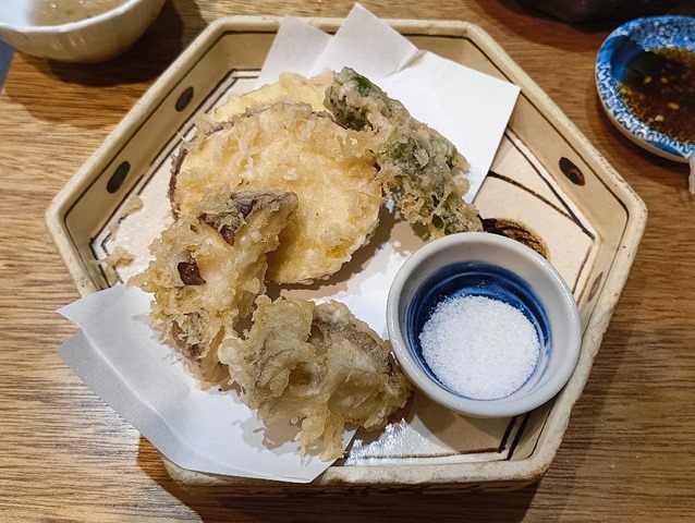 季節の天ぷら盛り合わせ