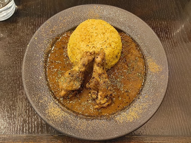 クミンチキンカレー