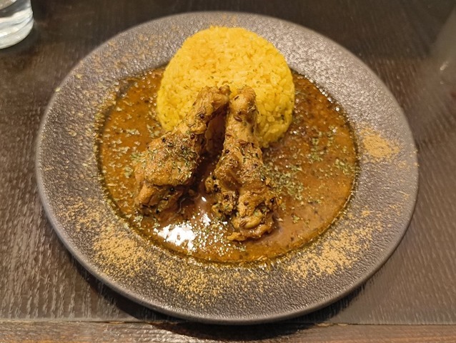 クミンチキンカレー