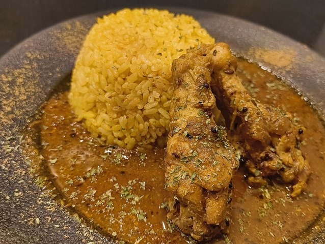 クミンチキンカレー
