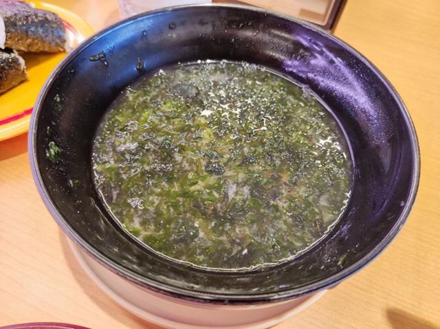 あおさ海苔の味噌汁