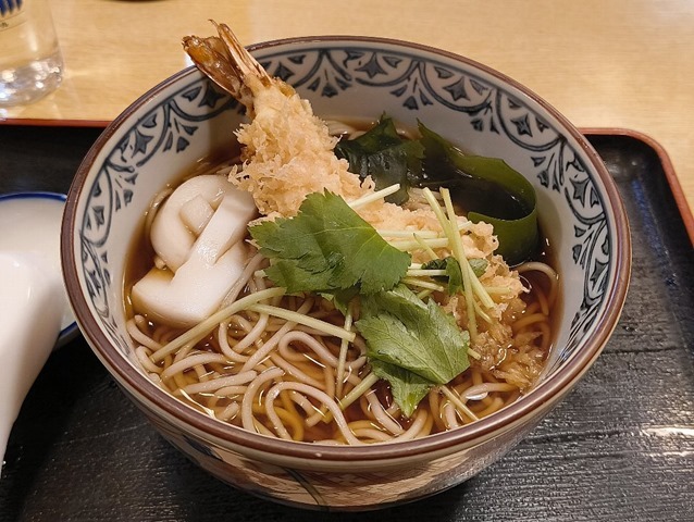 天ぷらそば（並）