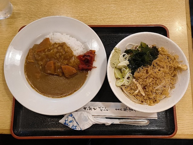 カレーライスセット（冷やしたぬき）
