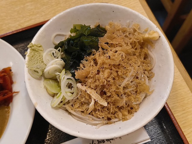 冷やしたぬきそば
